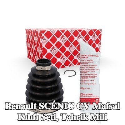 FEBI BILSTEIN CV Mafsal Kılıfı Seti, tahrik mili — Renault Scénic