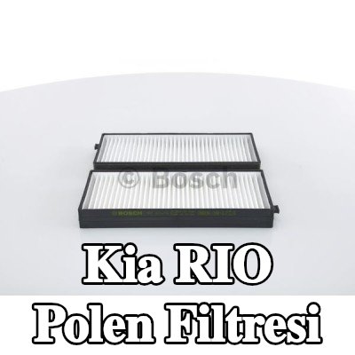 BOSCH Polen filtresi Partikül Filtresi — 2002 Kia Rio