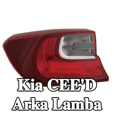ABAKUS Arka lamba Sol, ampuller olmadan — Kia Cee'd