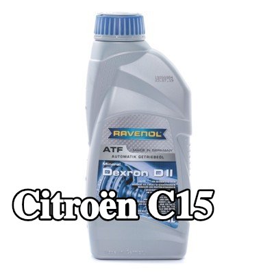 RAVENOL سائل ناقل الحركة الأوتوماتيكي ATF, Dexron D II — Citroën C15