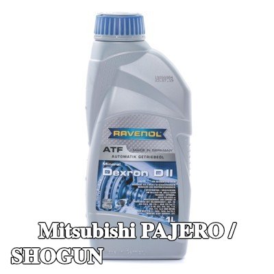 RAVENOL سائل ناقل الحركة الأوتوماتيكي ATF, Dexron D II — 2000 Mitsubishi Pajero / Shogun