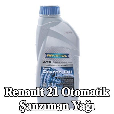 RAVENOL Otomatik şanzıman yağı ATF, Dexron D II — Renault 21