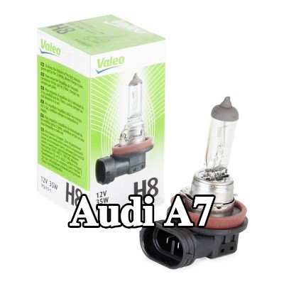 VALEO لمبة الضوء العالي ESSENTIAL, H8, 35W, 12V — Audi A7