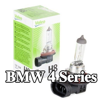 VALEO لمبة الضوء العالي ESSENTIAL, H8, 35W, 12V — BMW 4 Series