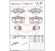 BREMBO Kontrol pimli Fren Kaliperi Aks Kiti, Xtra — Mercedes-Benz C-Class (3)