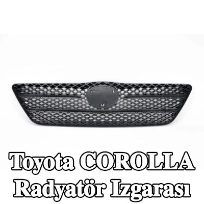 BLIC Radyatör ızgarası, siyah — 2002 Toyota Corolla