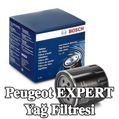BOSCH Tek çek valflı yağ filtresi — 2002 Peugeot Expert