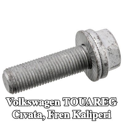 FEBI BILSTEIN Cıvata, ön aks fren kaliperi — Volkswagen Touareg