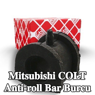 FEBI BILSTEIN Ön aks stabilizatör çubuğu burcu, 18mm, Kauçuk — 2002 Mitsubishi Colt