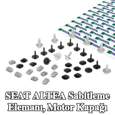 ROMIX Sabitleme Elemanı, motor kapağı — SEAT Altea