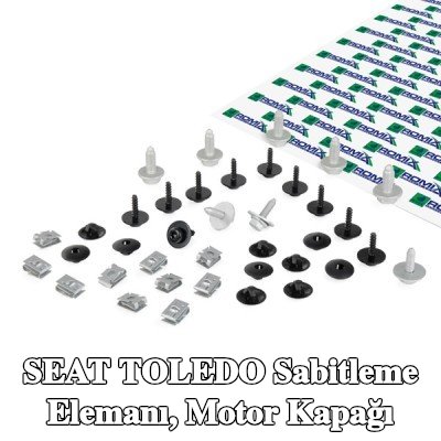 ROMIX Sabitleme Elemanı, motor kapağı — 2004 SEAT Toledo