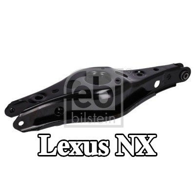 FEBI BILSTEIN ذراع التعليق السفلي, الخلفي, المحور الخلفي الأيمن, صفائح فولاذية — Lexus Nx
