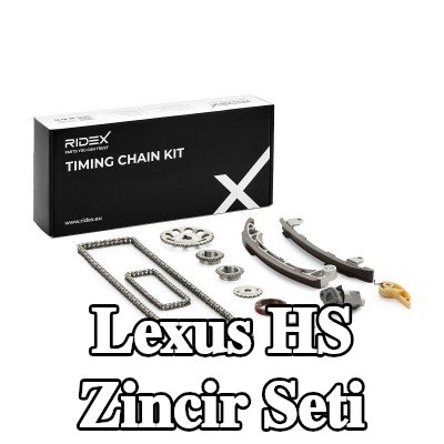 RIDEX Yağ pompası zincirli zamanlama zinciri kiti — Lexus Hs