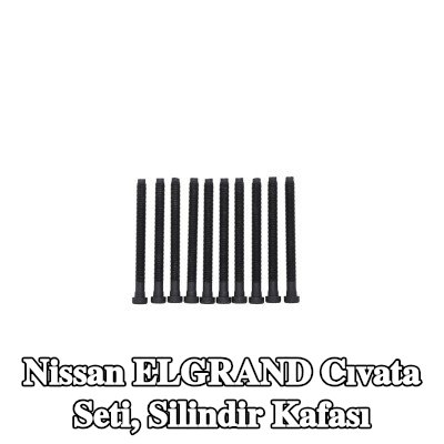 KAMOKA Cıvata seti, silindir kafası — 1995 Nissan Elgrand