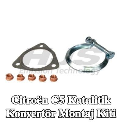 HJS Katalitik konvertör montaj kiti — Citroën C5