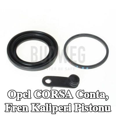 BUDWEG CALIPER Conta, fren kaliperi pistonu — 2002 Opel Corsa