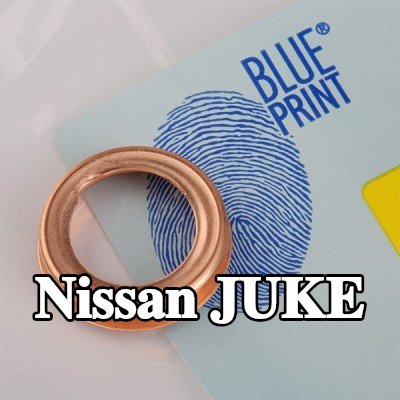 BLUE PRINT حشية سدادة حوض الزيت من النحاس, Inner Diameter: 12, 0mm — 2011 Nissan Juke