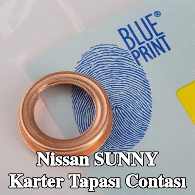 BLUE PRINT Karter tapası rondelası Bakır, Inner Diameter: 12, 0mm — 1990 Nissan Sunny