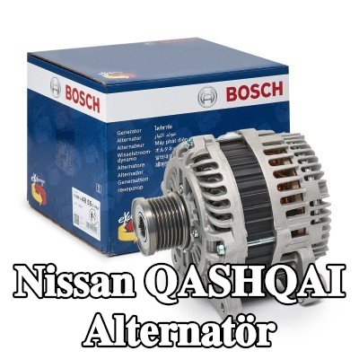 BOSCH Alternatör 150A — 2012 Nissan Qashqai