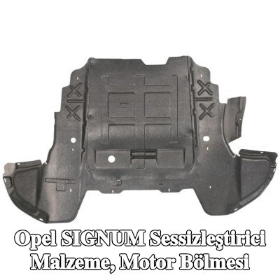 REZAW PLAST Sessizleştirici Malzeme, motor bölmesi Motor Bölmesi, Alt — Opel Signum