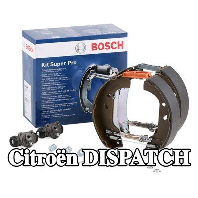 BOSCH مجموعة فرامل أسطوانية مع الملحقات, مع أسطوانة فرامل العجلة — 2000 Citroën Dispatch