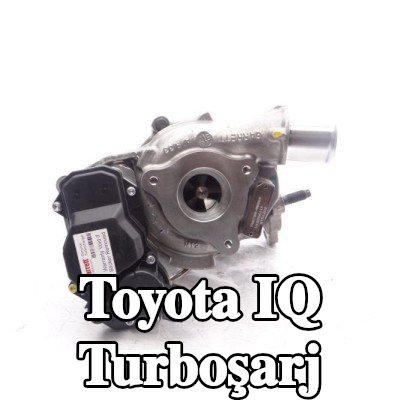 GARRETT Turboşarj — Toyota Iq