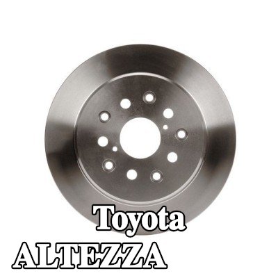 BOSCH القطر الخارجي لقرص المكابح: 307mm, صلب, مشحم — Toyota Altezza