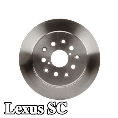 BOSCH القطر الخارجي لقرص المكابح: 307mm, صلب, مشحم — Lexus Sc