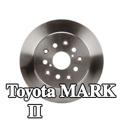 BOSCH القطر الخارجي لقرص المكابح: 307mm, صلب, مشحم — Toyota Mark Ii