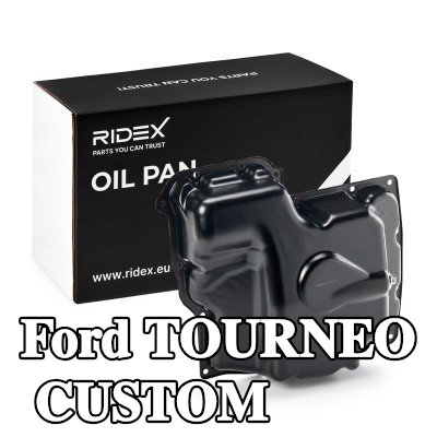 RIDEX حوض الزيت مع سدادة تصريف الزيت, مع حلقة مانعة للتسرب, بدون حشية حوض الزيت — 2012 Ford Tourneo Custom