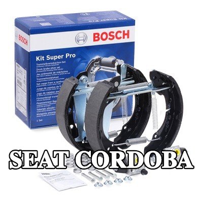 BOSCH مجموعة فرامل أسطوانية مع الملحقات, مع أسطوانة فرامل العجلة — SEAT Cordoba