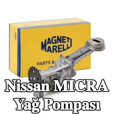 MAGNETI MARELLI Yağ Pompası — 2003 Nissan Micra