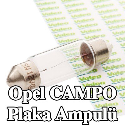 VALEO Plaka lambası ESSENTIAL — 1991 Opel Campo