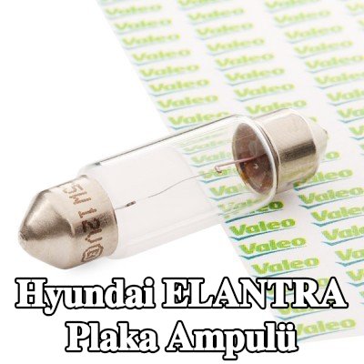 VALEO Plaka lambası ESSENTIAL — 2005 Hyundai Elantra