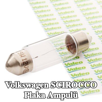 VALEO Plaka lambası ESSENTIAL — 2012 Volkswagen Scirocco
