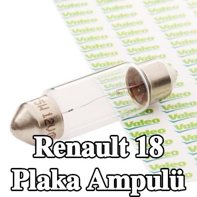 VALEO Plaka lambası ESSENTIAL — Renault 18