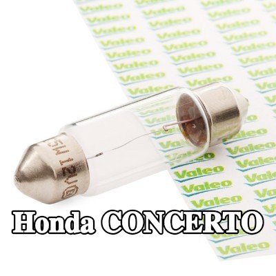 VALEO لمبة لوحة الأرقام ESSENTIAL — 1990 Honda Concerto