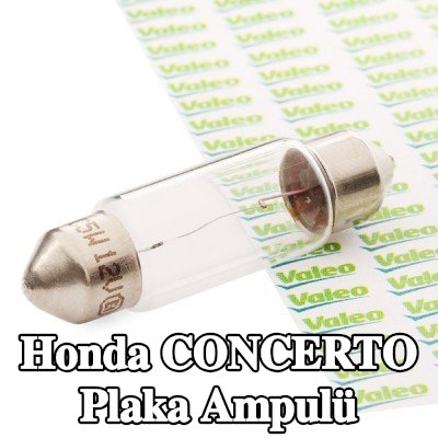 VALEO Plaka lambası ESSENTIAL — 1990 Honda Concerto
