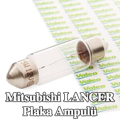 VALEO Plaka lambası ESSENTIAL — 2006 Mitsubishi Lancer
