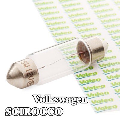 VALEO لمبة لوحة الأرقام ESSENTIAL — 2012 Volkswagen Scirocco