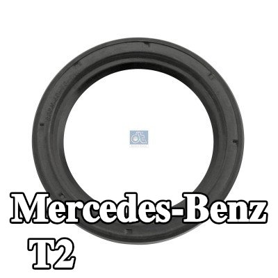 DT Spare Parts حشية عمود الكامات الجانب الأمامي, على جانب ناقل الحركة — Mercedes-Benz T2