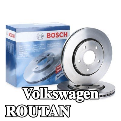 BOSCH القطر الخارجي لقرص المكابح: 302mm, مُهوى, مشحم — 2010 Volkswagen Routan