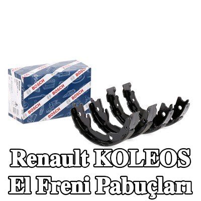 BOSCH El freni pabuçları — Renault Koleos