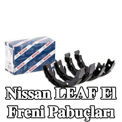 BOSCH El freni pabuçları — Nissan Leaf