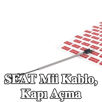 TOPRAN Kablo, kapı açma mekanizması her iki taraf, dış — SEAT Mii