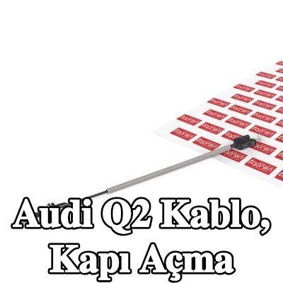 TOPRAN Kablo, kapı açma mekanizması her iki taraf, dış — Audi Q2