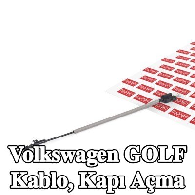 TOPRAN Kablo, kapı açma mekanizması her iki taraf, dış — Volkswagen Golf