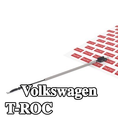 TOPRAN كابل, مفتاح فتح الباب على كلا الجانبين, خارجي — Volkswagen T-roc