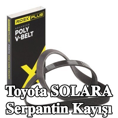 RIDEX PLUS Serpantin kayışı 1033mm, Number of ribs: 6 — 2000 Toyota Solara
