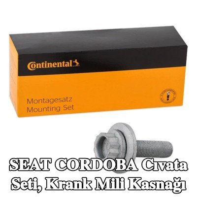 CONTITECH Cıvata seti, krank mili kasnağı — SEAT Cordoba